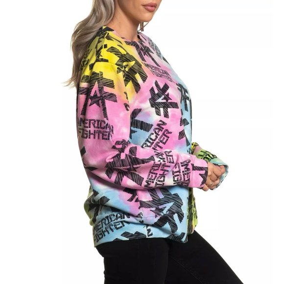 AMERICAN FIGHTER Women's Long sleeve Thermal Shirt - Picture 3 of 6